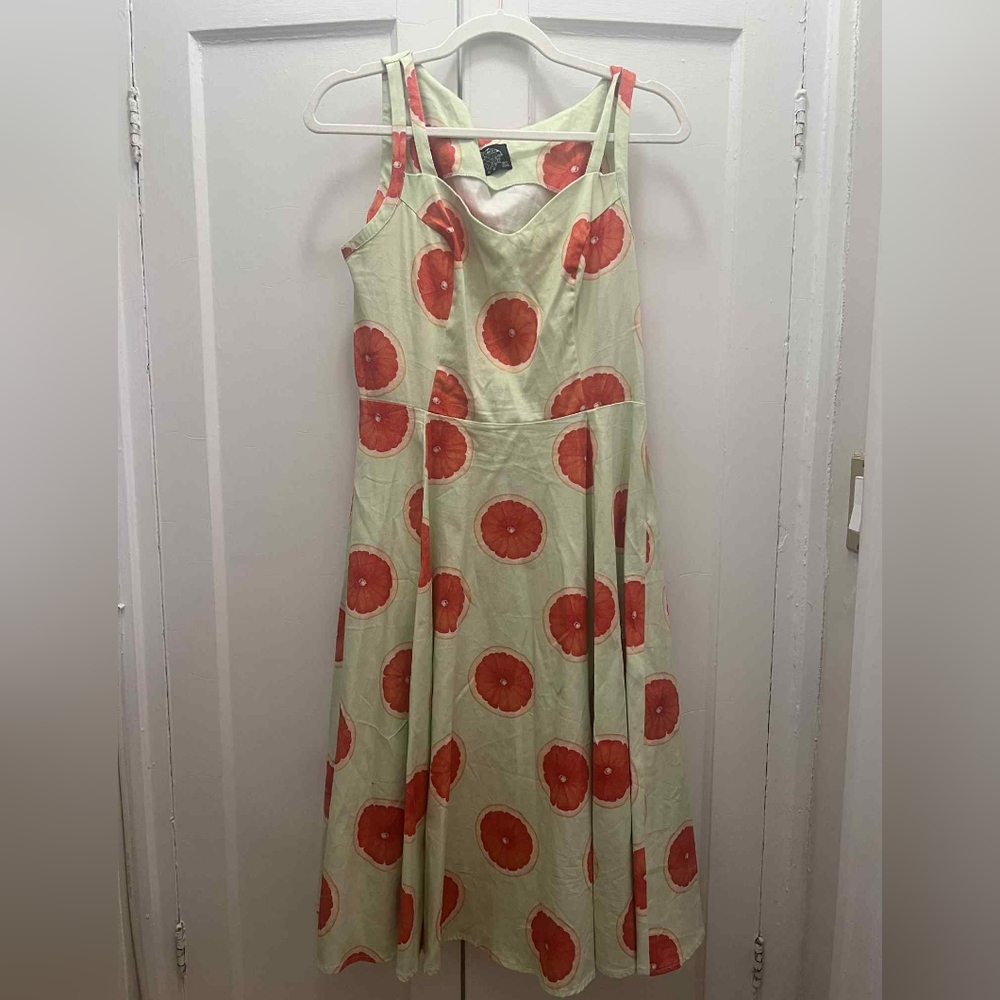 Orange Slice Dress